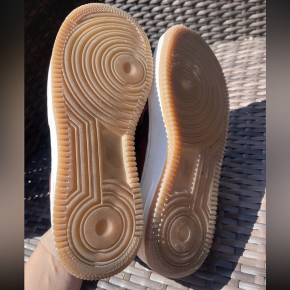 Nike Air Force 1 '07 Essentials Paisley Pack Purple Premium Size 5 Rare Womens - Picture 7 of 10